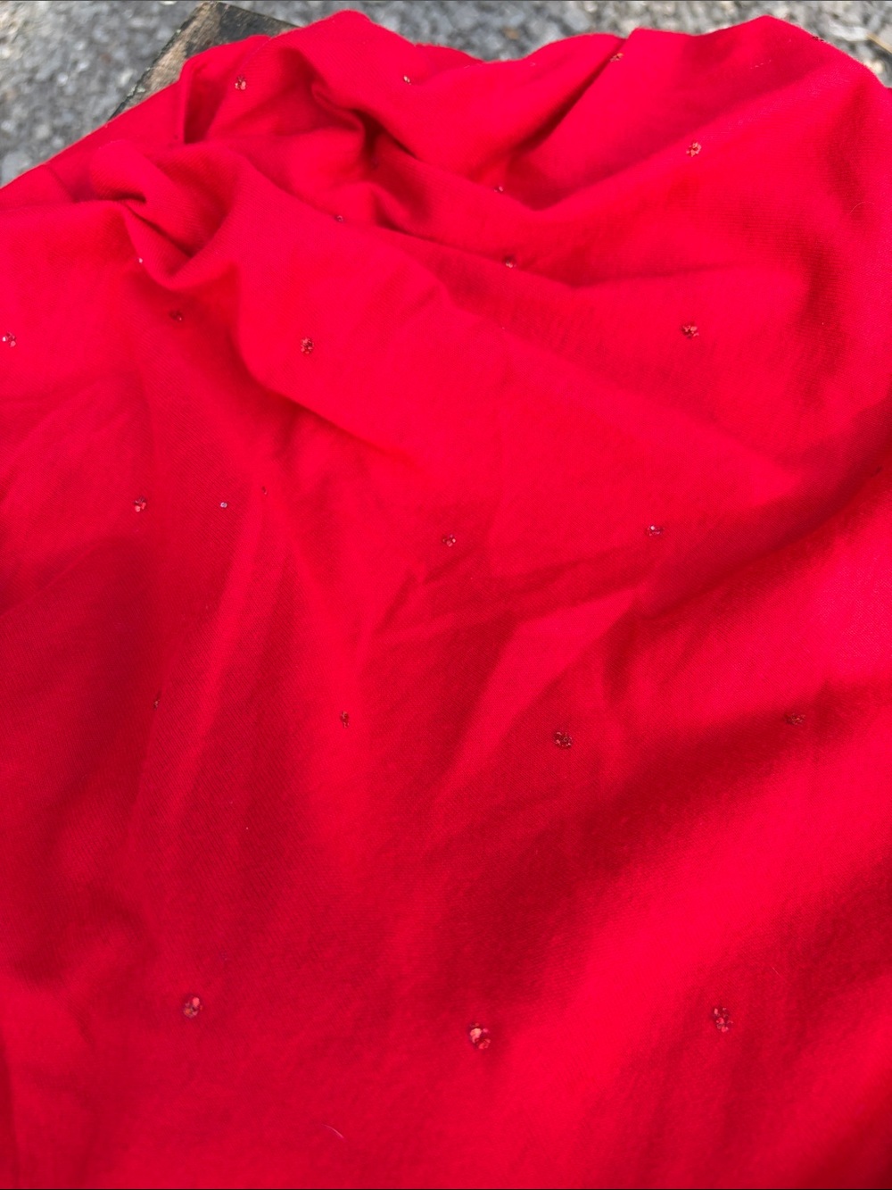 Retro Sportswear Red Embellished Jumpsuit - Women